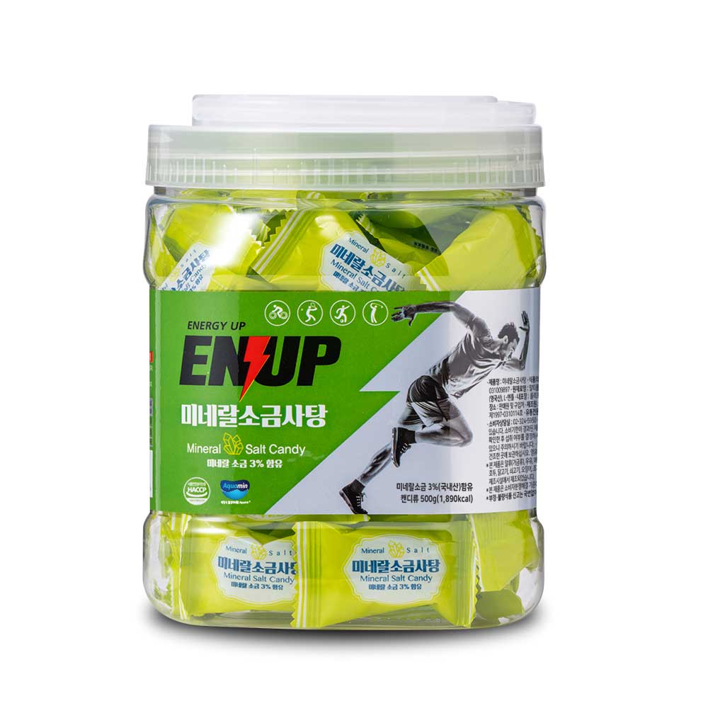 엔업 미네랄 소금사탕(500g)